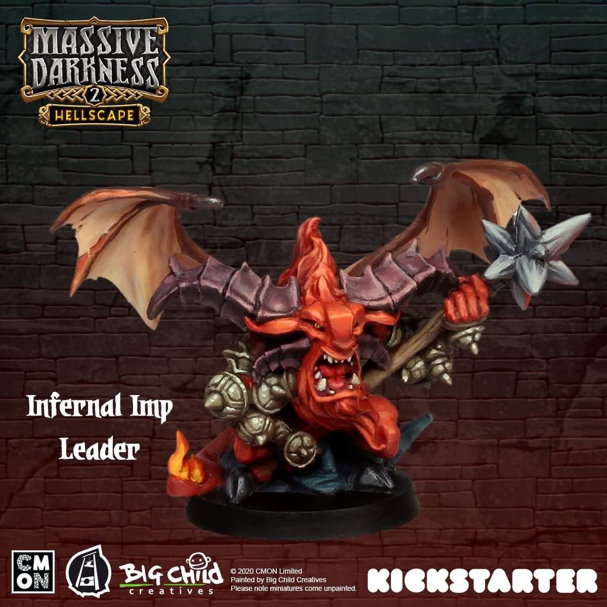 Infernal imp leader | Miniset.net - Для коллекционеров миниатюр