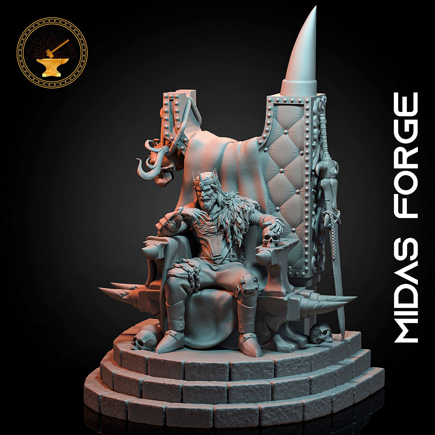 The Reborn, Midas Forge, DnD Miniature