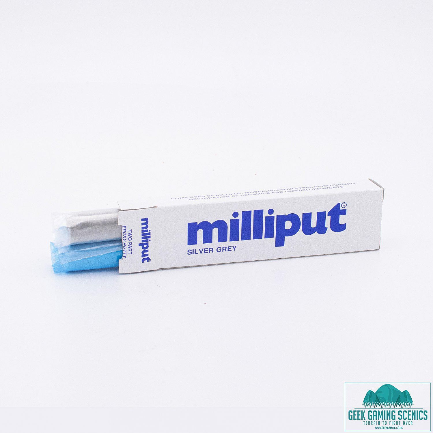 Milliput Silver Grey Putty -Mill-04