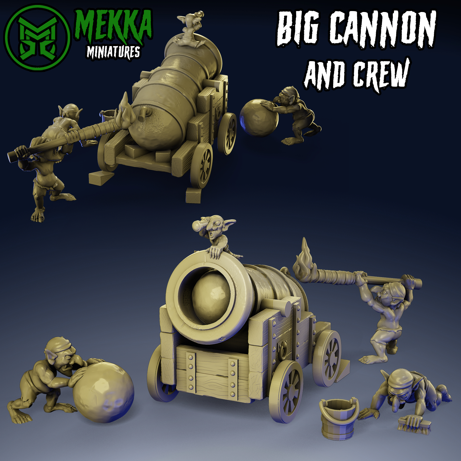 Create big cannons