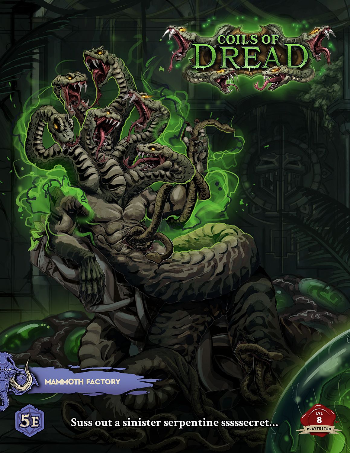 Pdf - Coils Of Dread (5E Adventure) | Miniset.net - Для коллекционеров  миниатюр