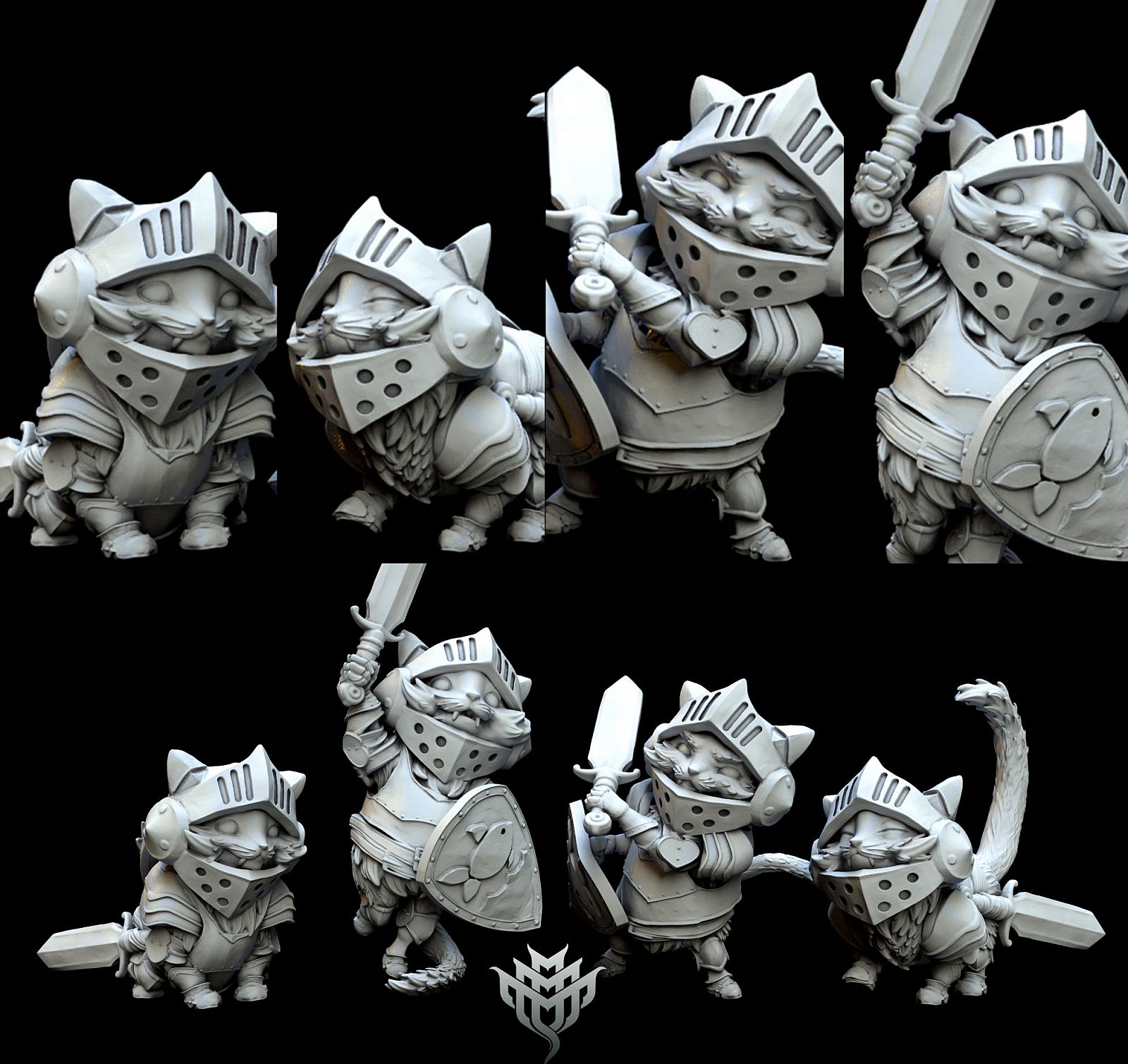 3D Printable The Pale King, Hollow Knight/Dark Souls mash up by Ogareg  Miniatures