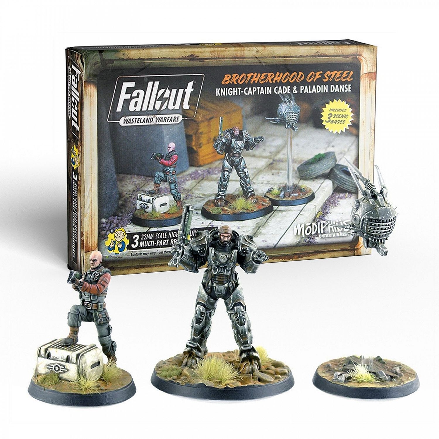 Fallout Brotherhood of Steel: Knight-Captain Cade and Paladin Danse |  Miniset.net - Для коллекционеров миниатюр