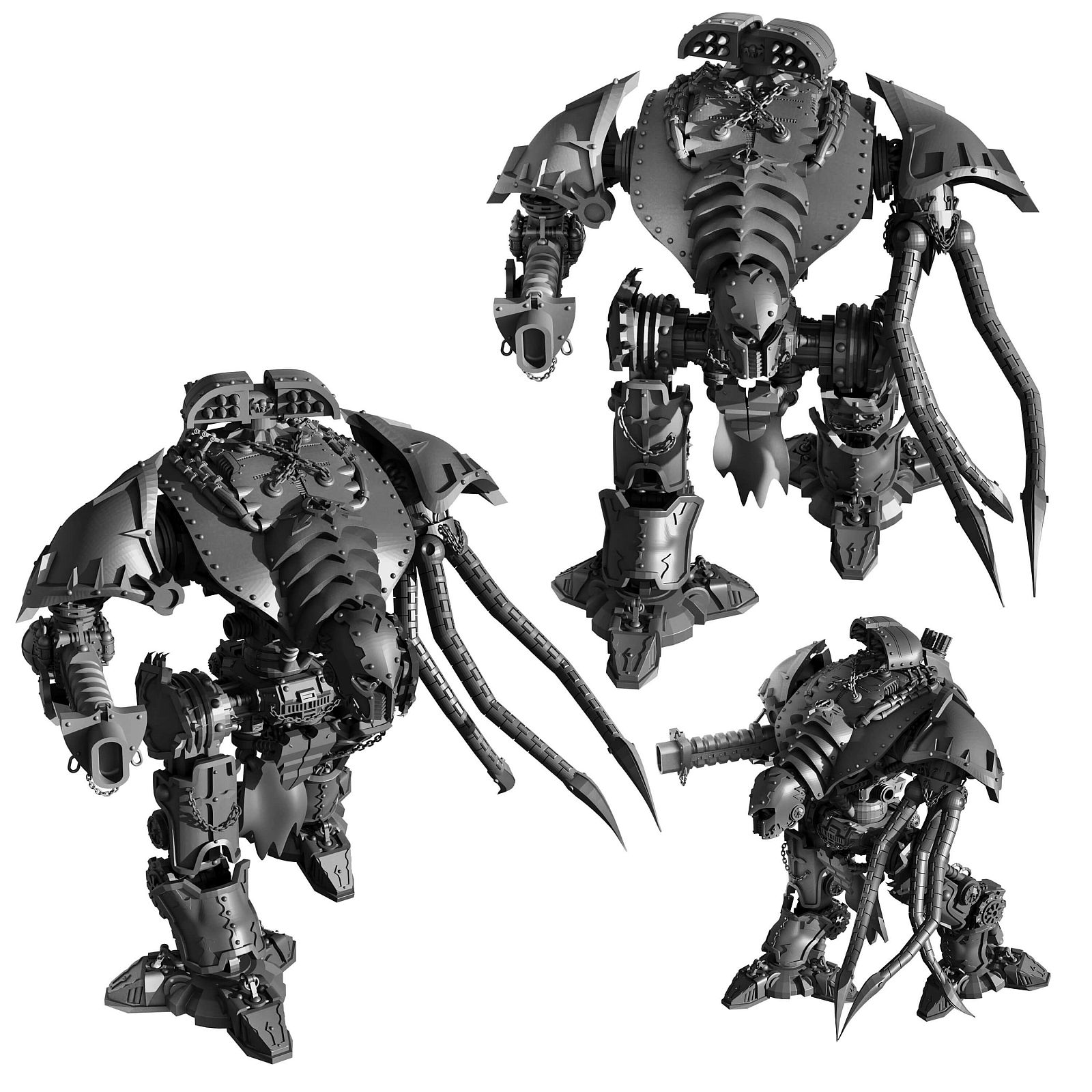 Chaos Psi Titan | Sci Fi Resin War Machines | Miniset.net - Для  коллекционеров миниатюр