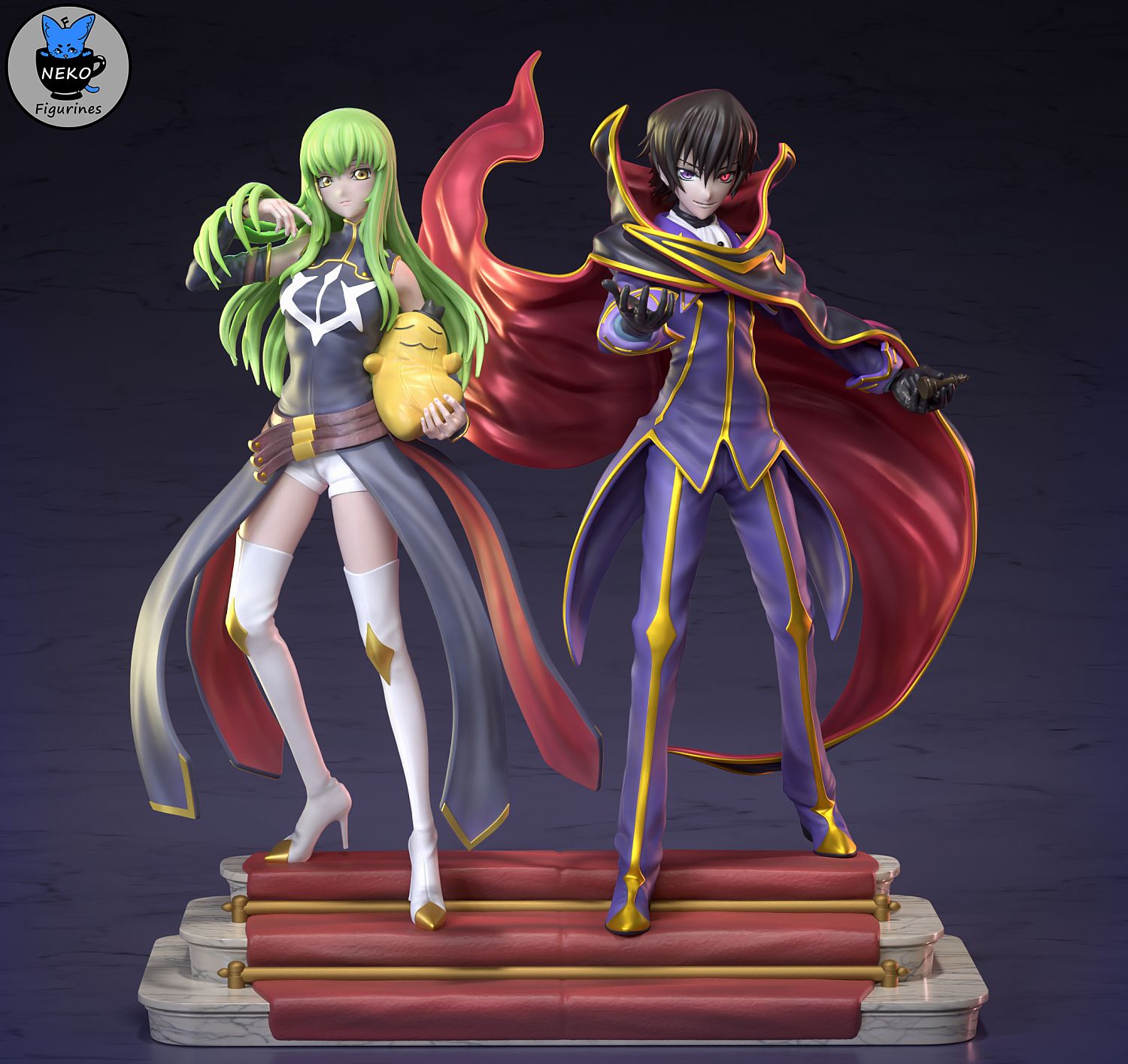 Exiled Prince And Immortal Witch | Miniset.net - Miniatures Collectors Guide