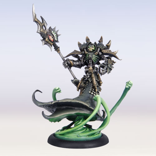 Epic Cryx Warcaster Lich Lord Asphyxious | Miniset.net