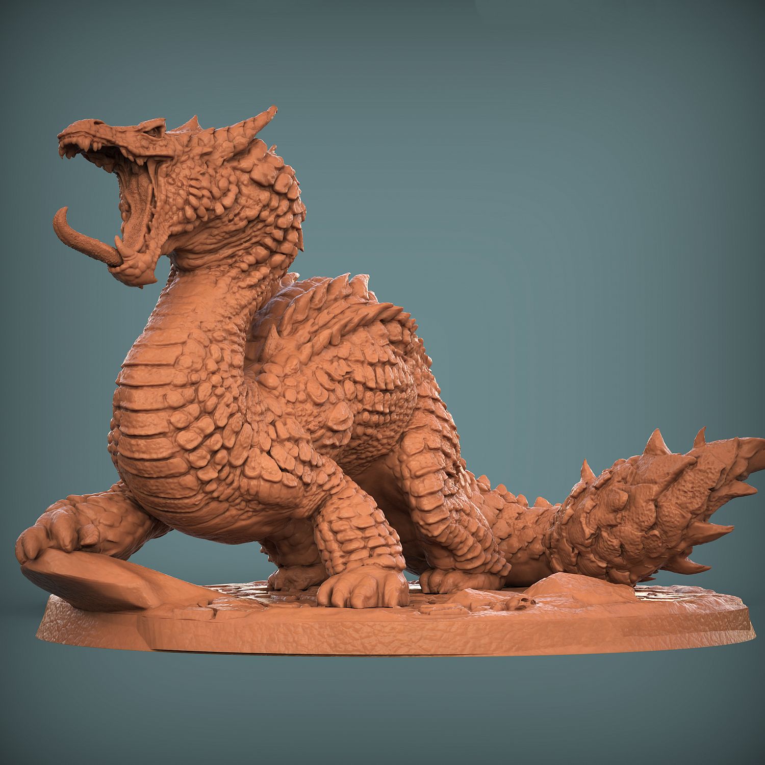 3D Printable Glaurung the Deceiver by 3DprintingRealms