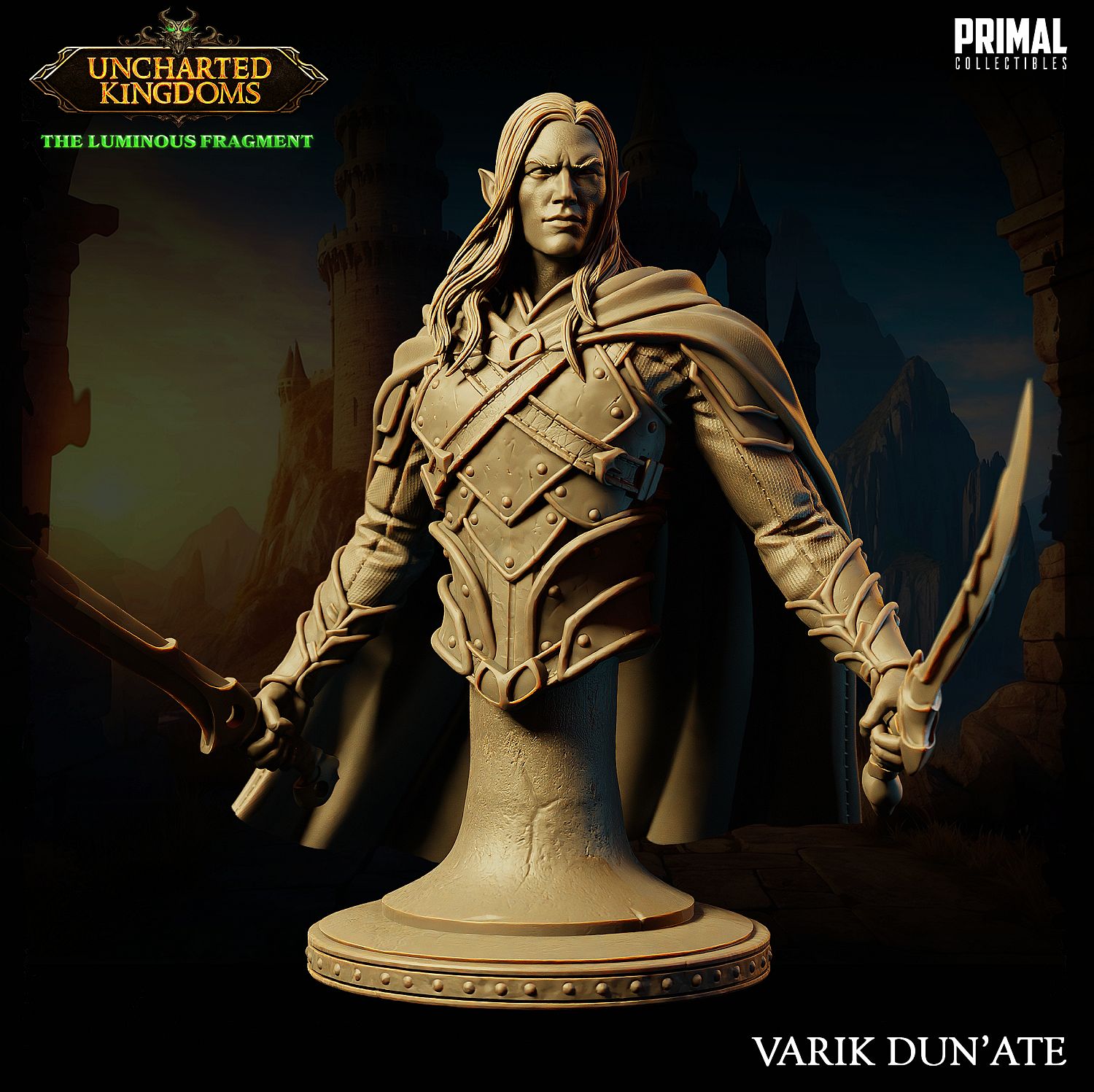 Dark Elf - Varik Dun´ate - Bust - February 2024 - Uncharted Kingdoms |  Miniset.net - Для коллекционеров миниатюр