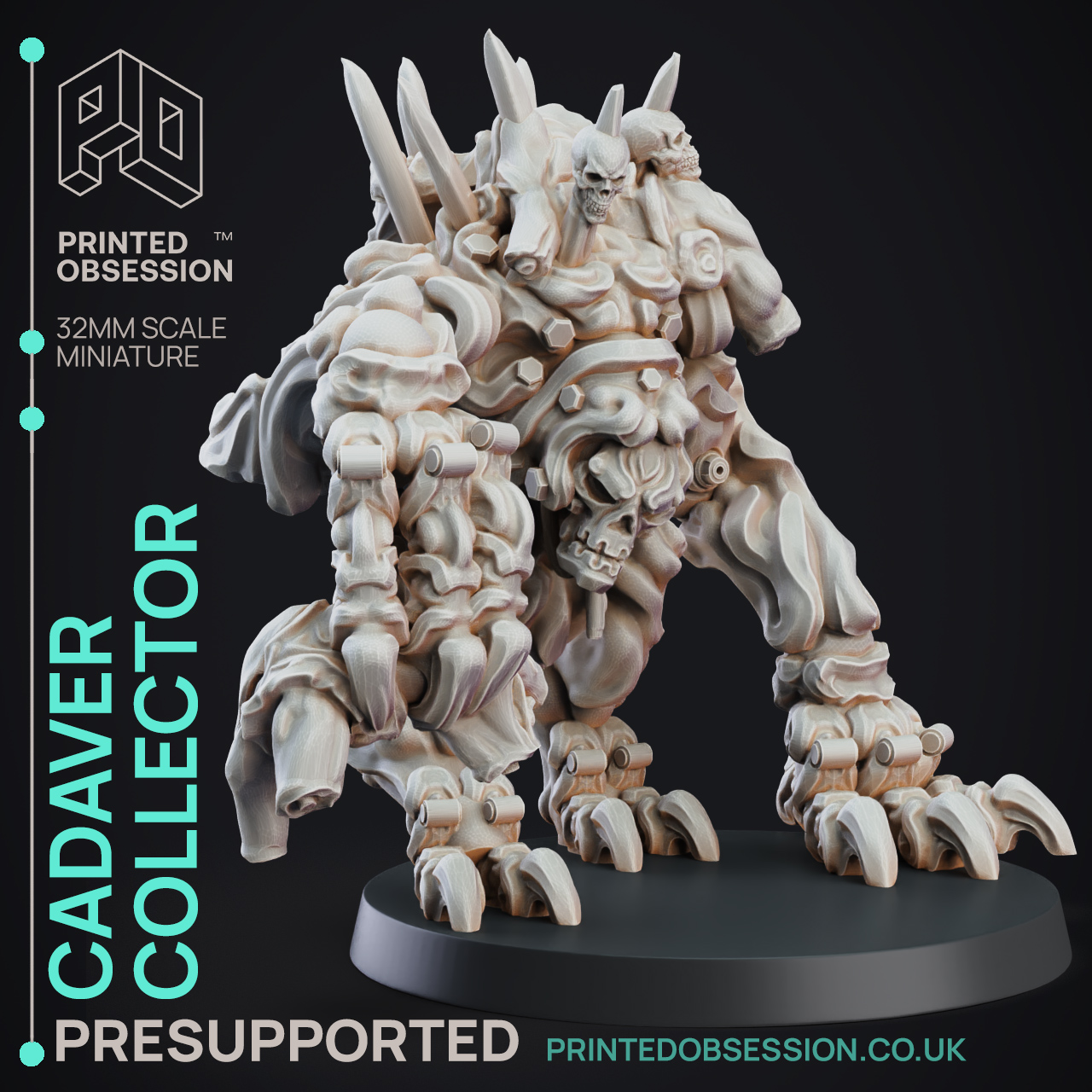 Cadaver Collector - Construct - D&d 32mm | Miniset.net