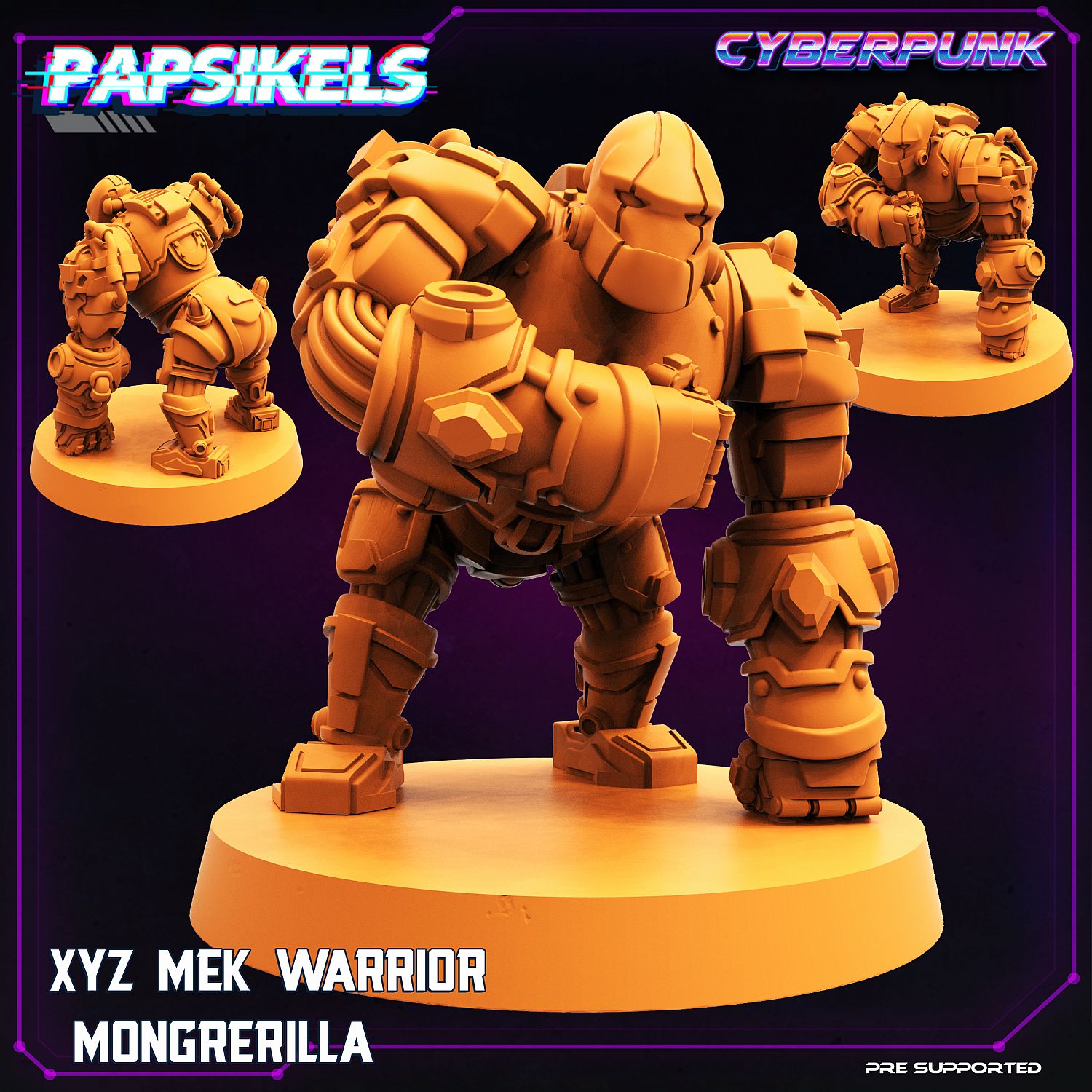 Xyz Mek Warrior - Mongrerilla | Miniset.net - Для коллекционеров миниатюр