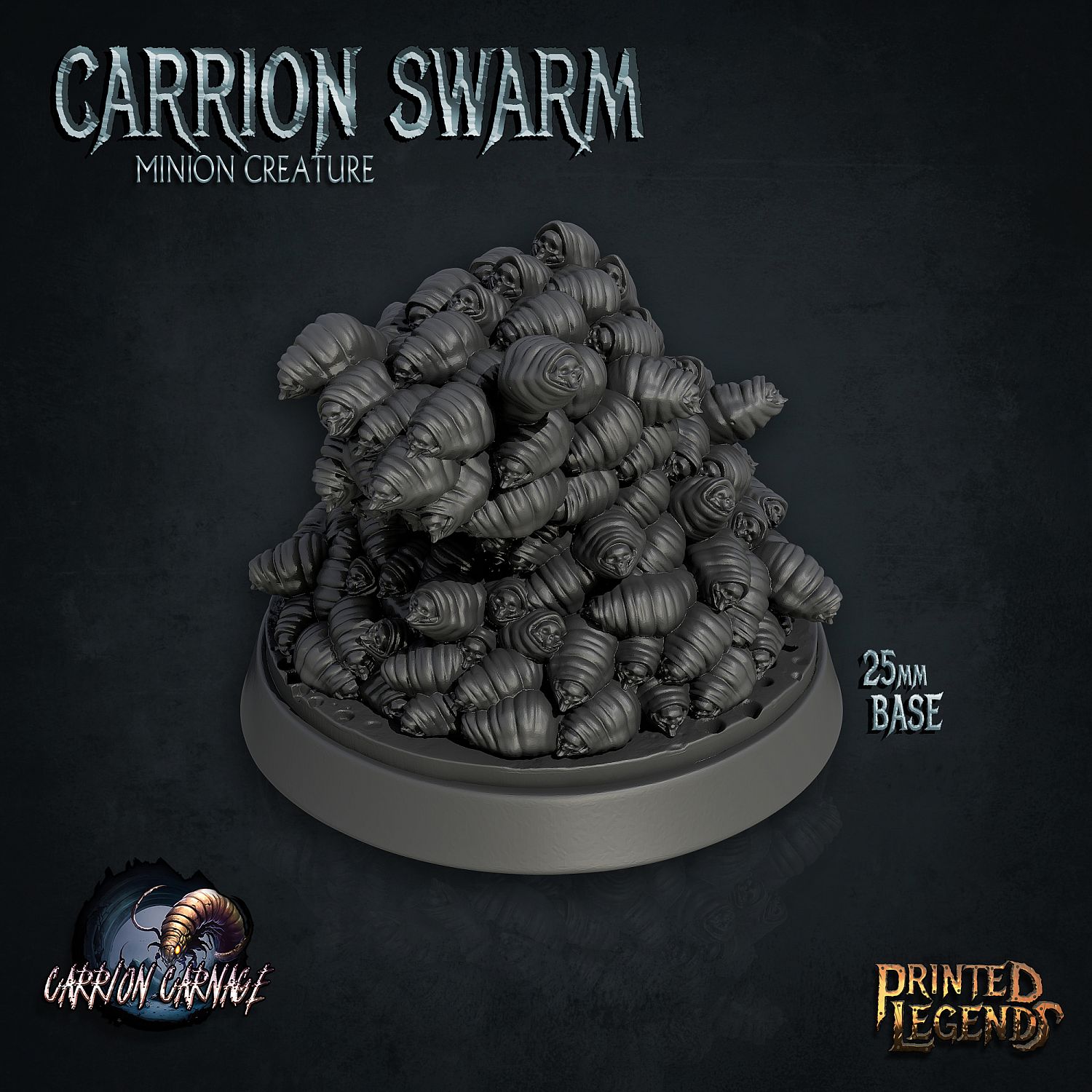 Carrion Swarm 01 (25mm Base) | Miniset.net - Для коллекционеров миниатюр