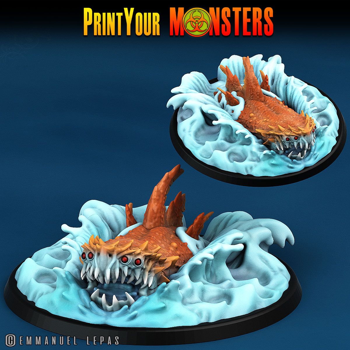 Mutant Shark Underwater | Miniset.net - Для коллекционеров миниатюр