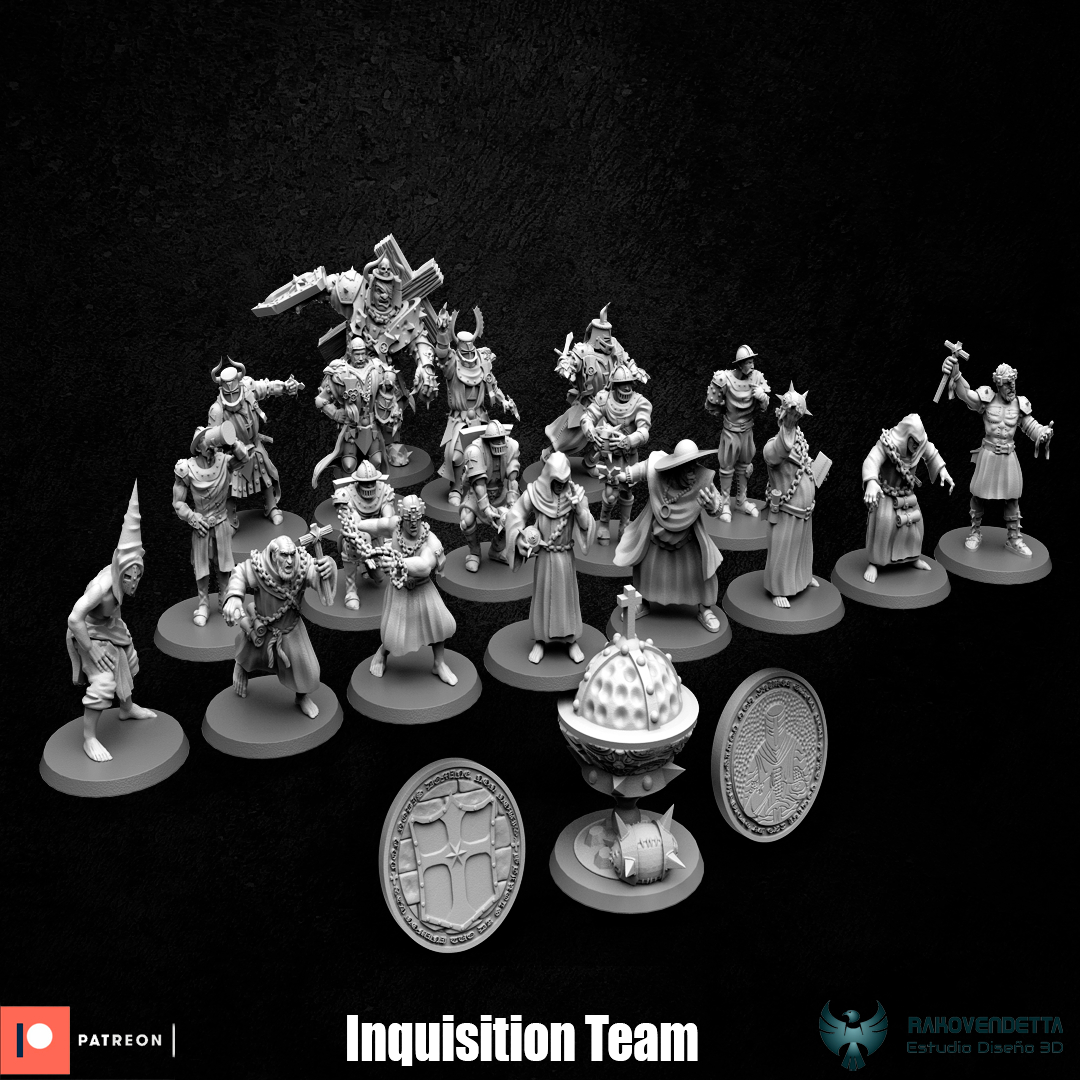 Inquisition Team | Miniset.net - Для коллекционеров миниатюр