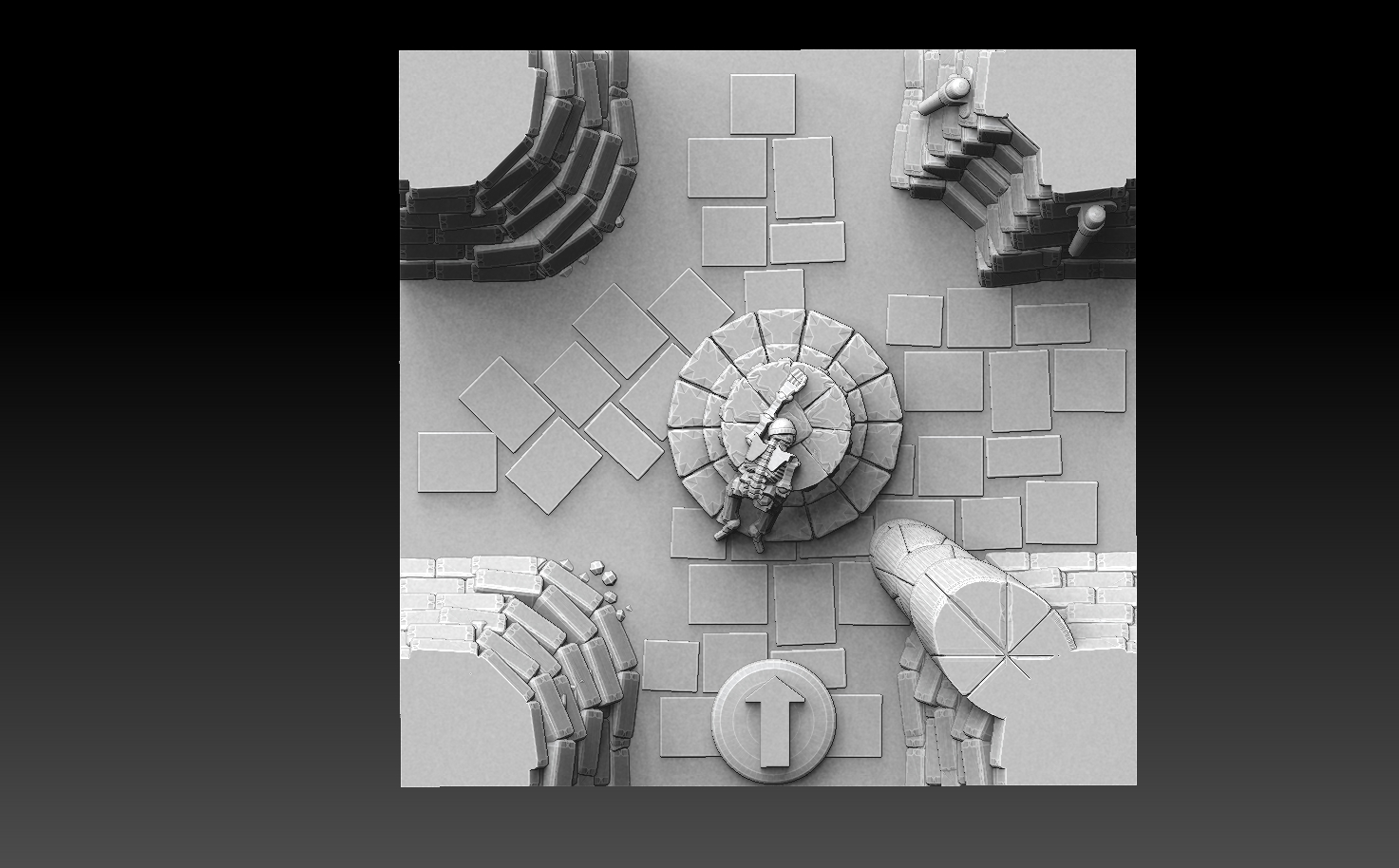 Drakborgen and Dungeonquest 3D Tile Set ROYALTY FREE VERSION 3D model 3D  printable