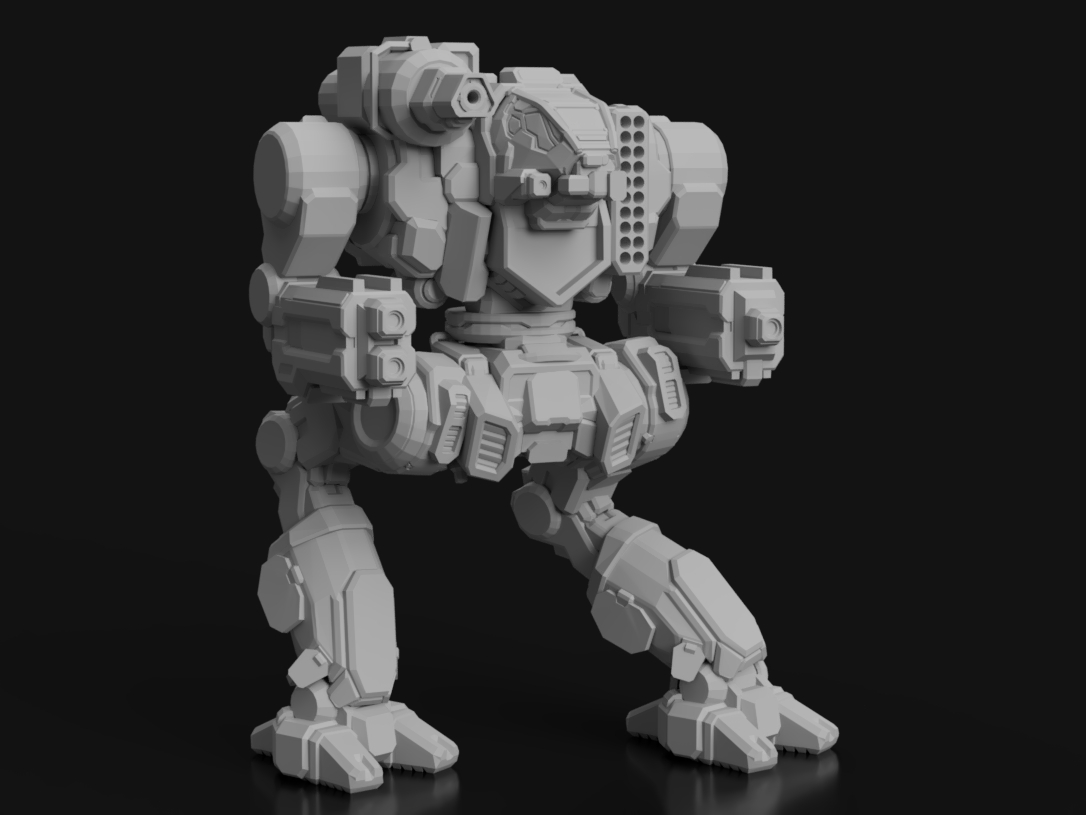 Battletech 3d models