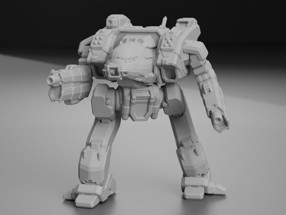 Battletech 3d models