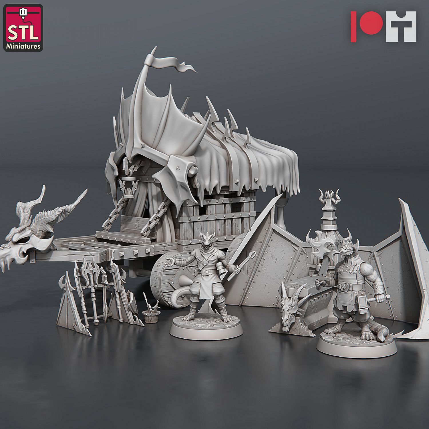 Bell Makers Set Complete | STL Miniatures | 8k 3D prints | Tabletop  Miniatures