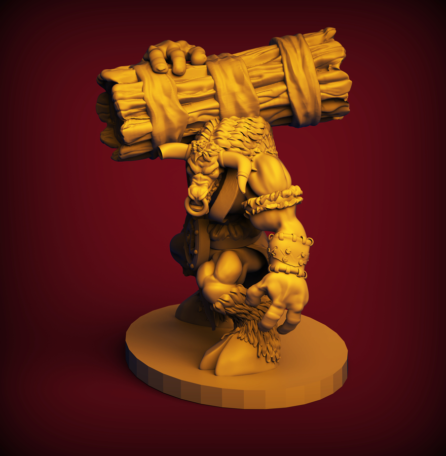 STL file Tauren・3D printer model to download・Cults