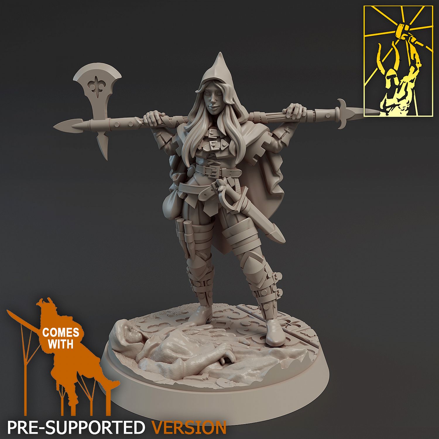 3D Printable October Release - Titan Forge Miniatures - Vampire Hunters by  Titan Forge Miniatures