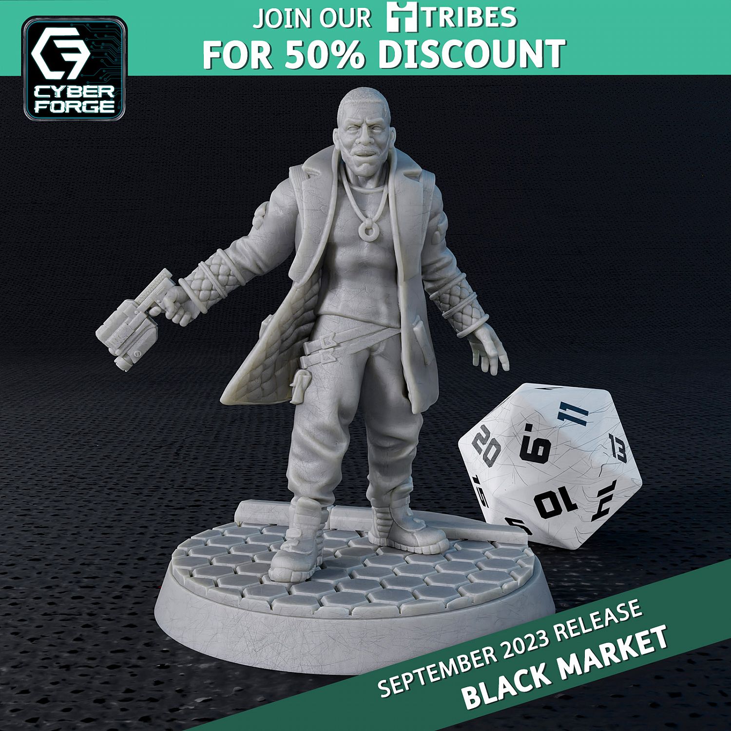 Cyber Forge Black Market Sutter Rhodes | Miniset.net - Для коллекционеров  миниатюр