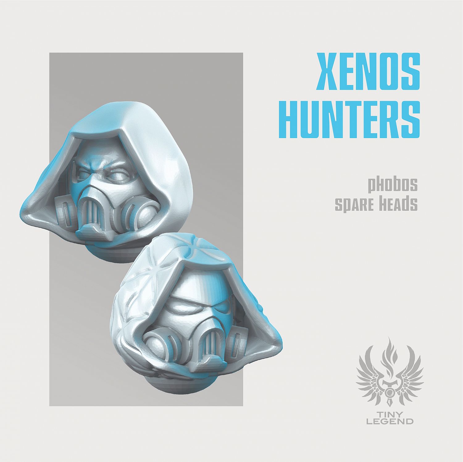 Xenos Hunters Phobos heads set STL | Miniset.net - Для коллекционеров  миниатюр