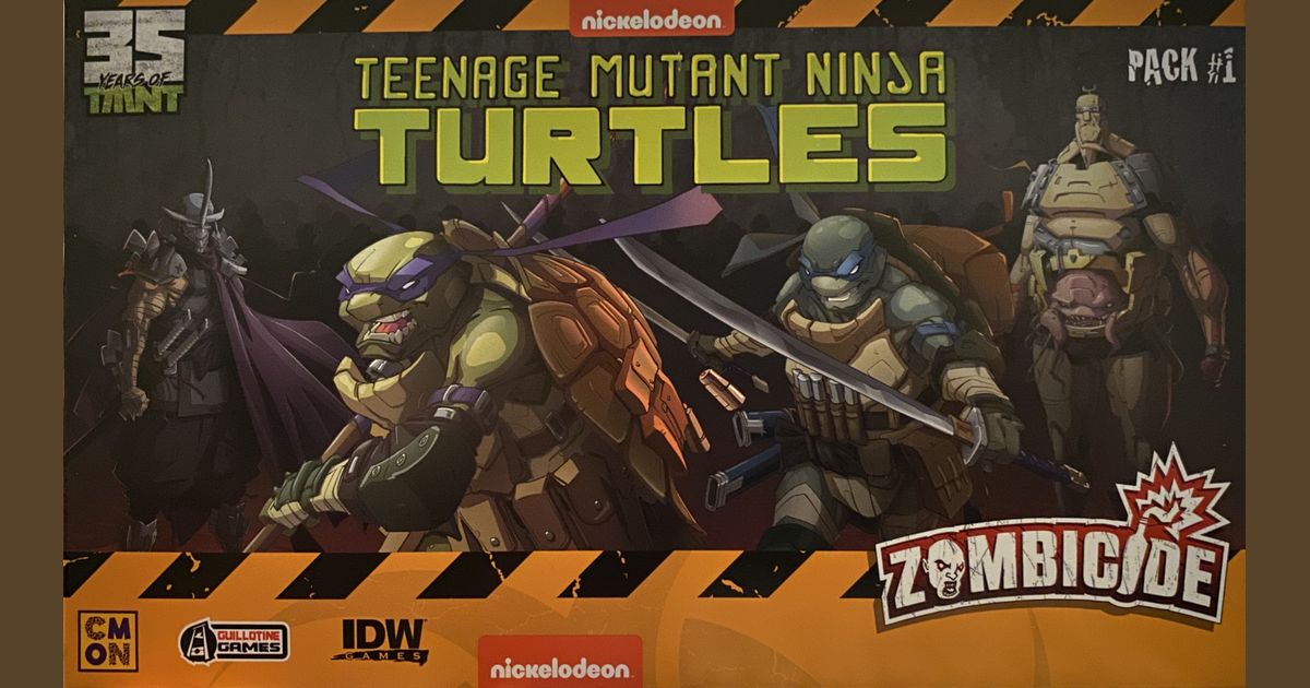 Zombicide, Teenage Mutant Ninja Turtles, Pack2 | Miniset.net