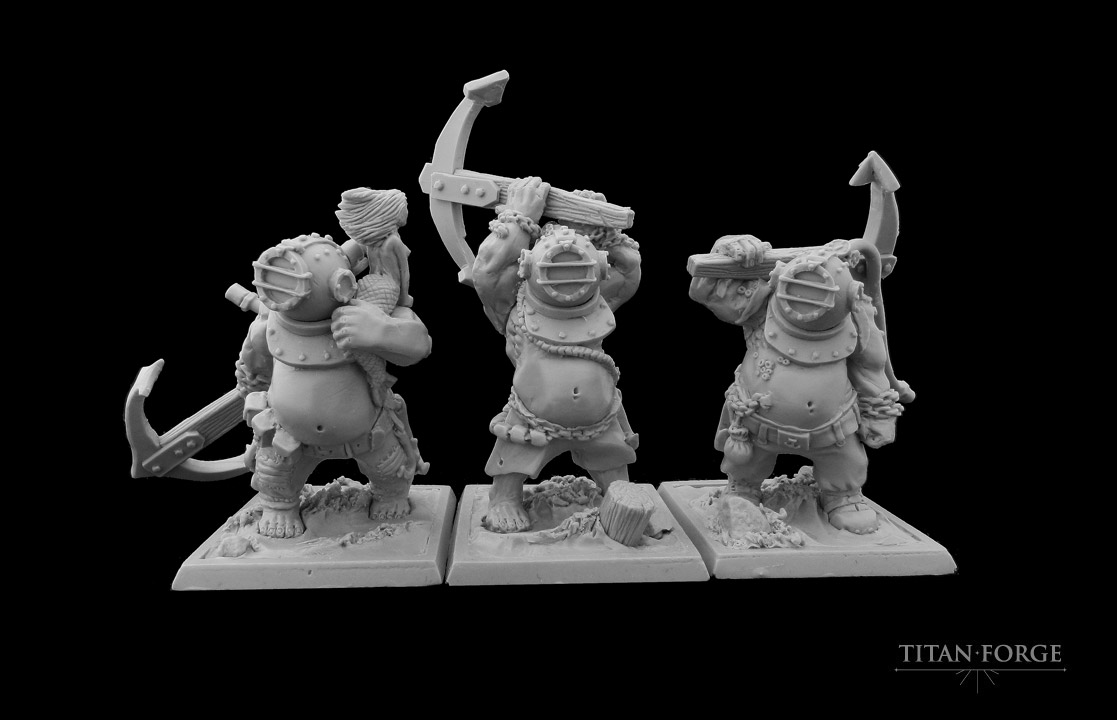 Миниатюры Titan Forge. Titan Forge Miniatures. Titan Forge Yokai Wizard.