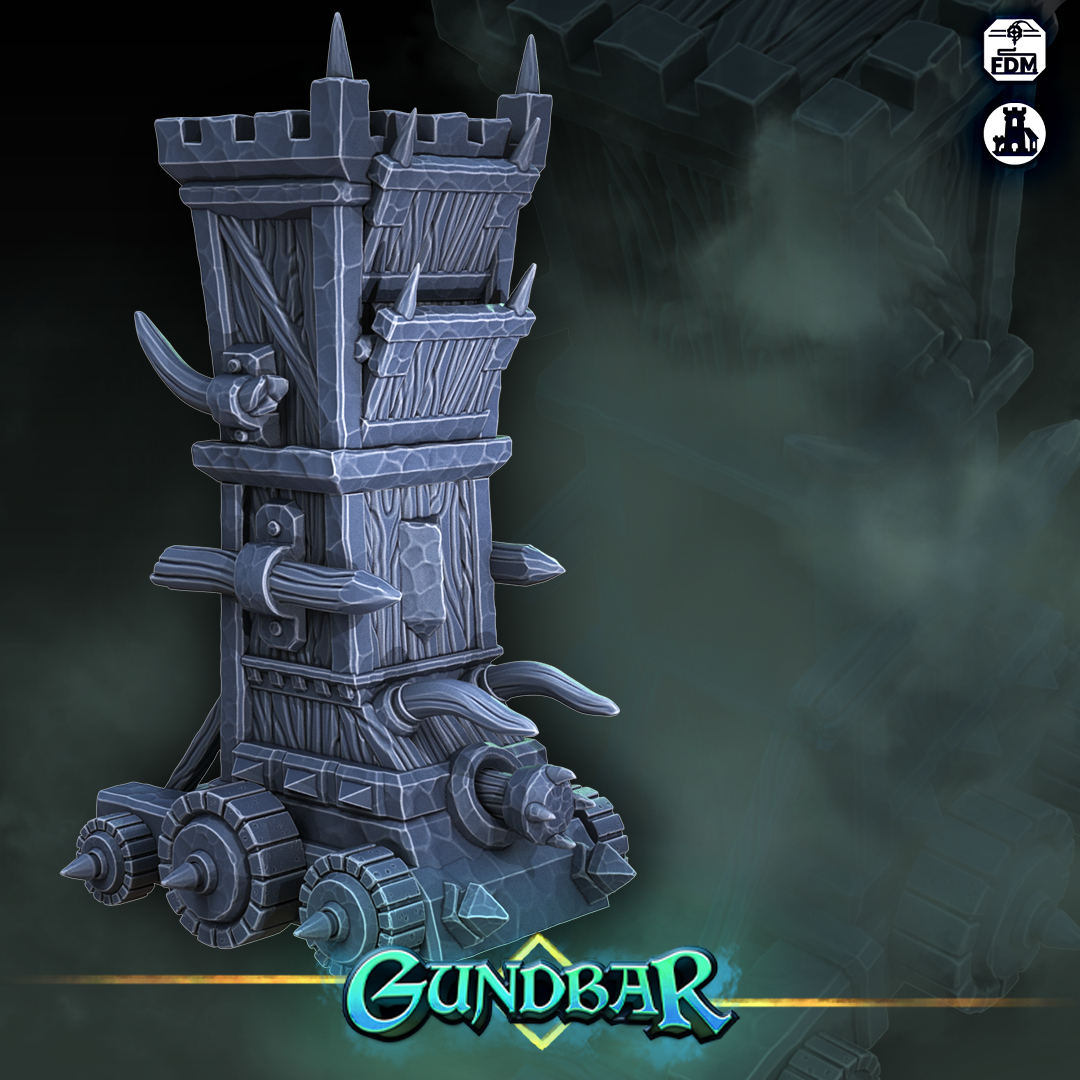 Gundbar - Siege Tower | Miniset.net - Для коллекционеров миниатюр