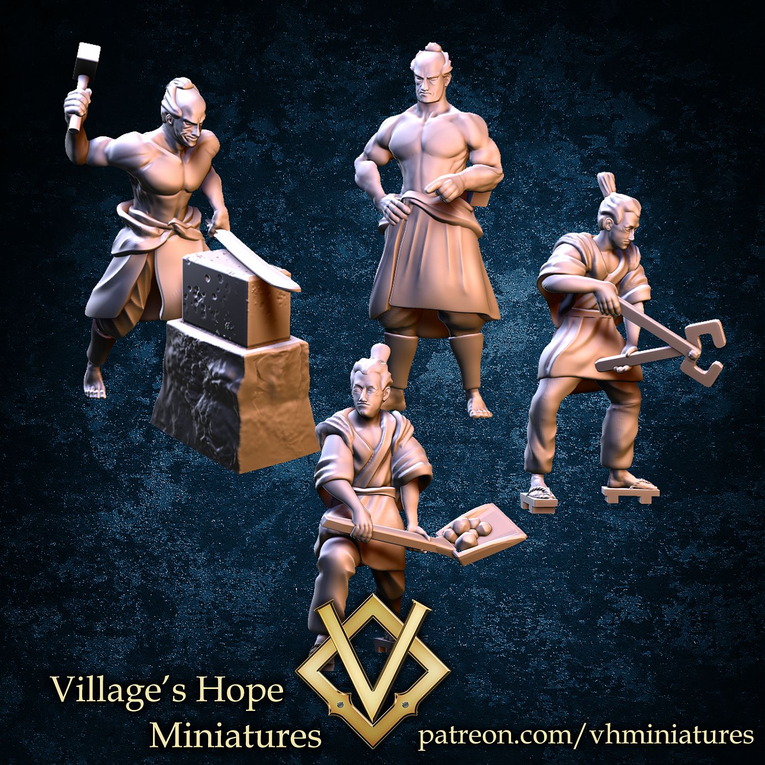 Starburn General | TABLETOP SCALE | TTRPG Miniature | Village's Hope  Miniatures