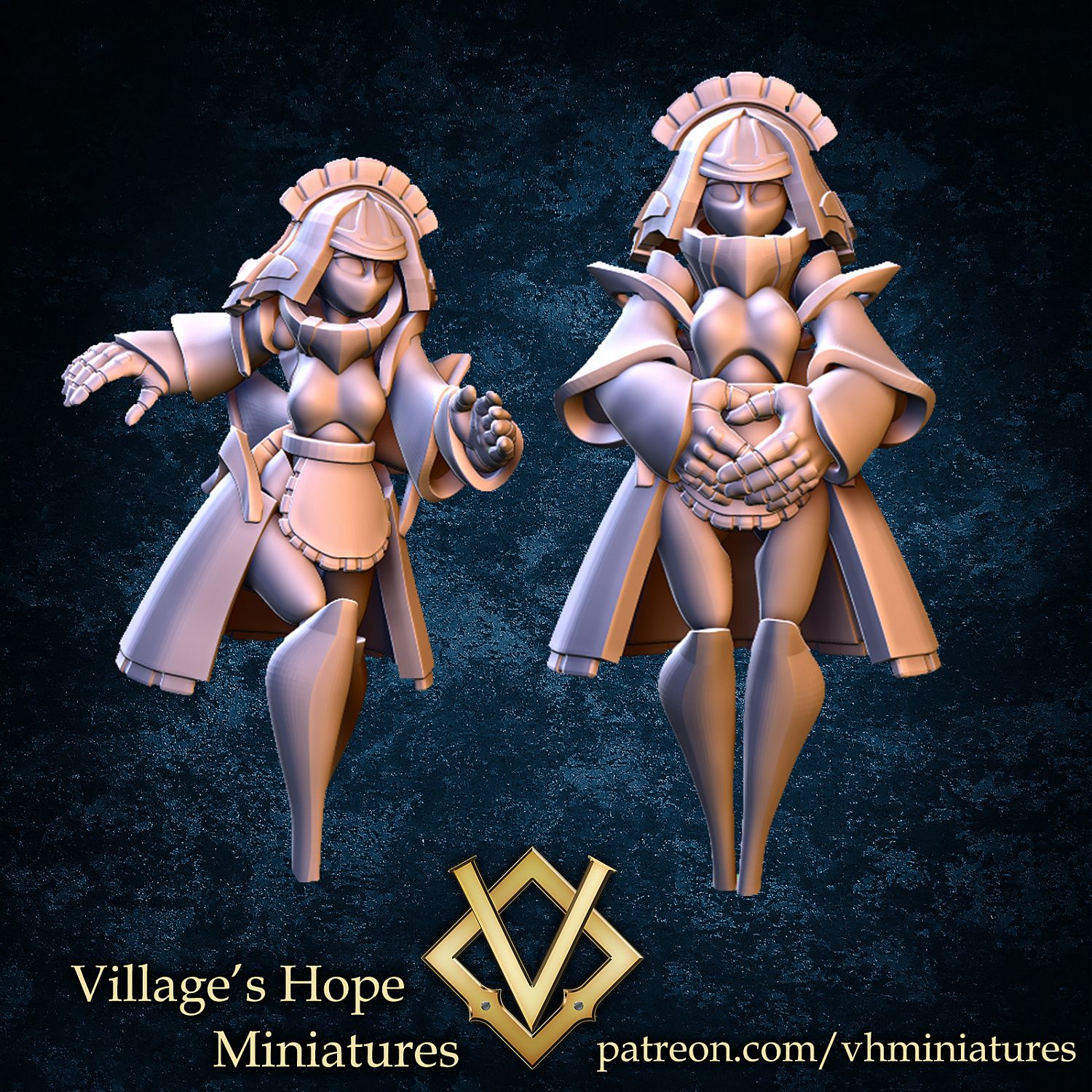 Starburn General | TABLETOP SCALE | TTRPG Miniature | Village's Hope  Miniatures