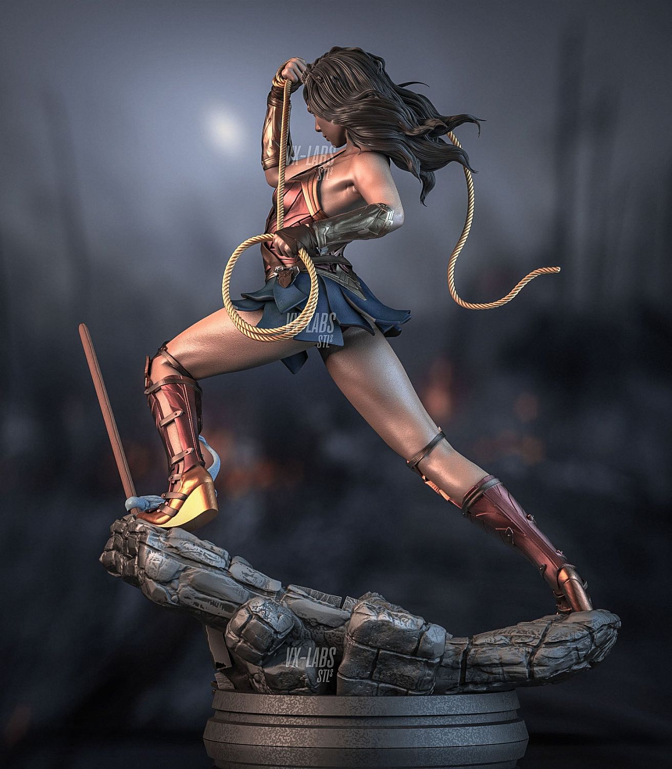 Wonder Woman Battle Mode (Movie/Adult Versions) Original | Miniset.net -  Miniatures Collectors Guide