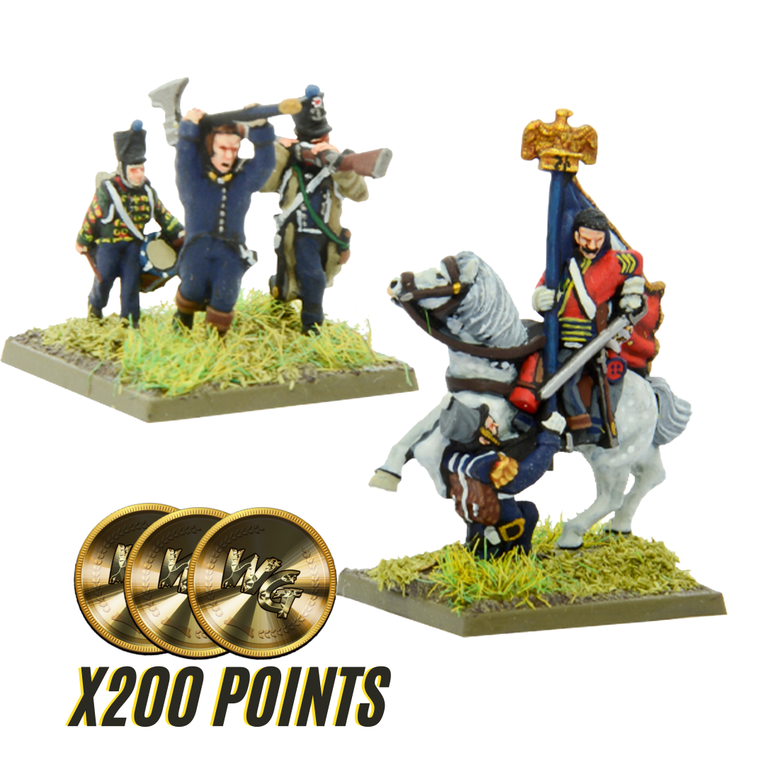 Capture the Eagle - British & L'Enfonceur - French - limited edition special figures