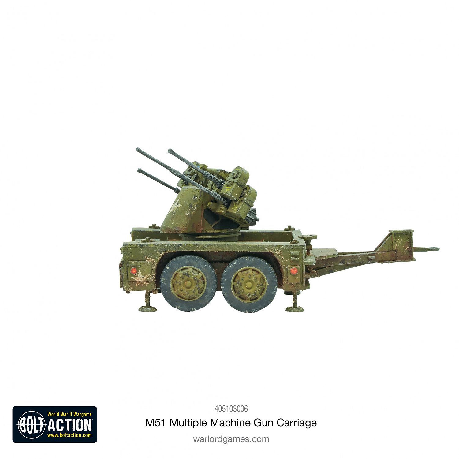 M51 Multiple Machine Gun Carriage | Miniset.net - Для коллекционеров  миниатюр