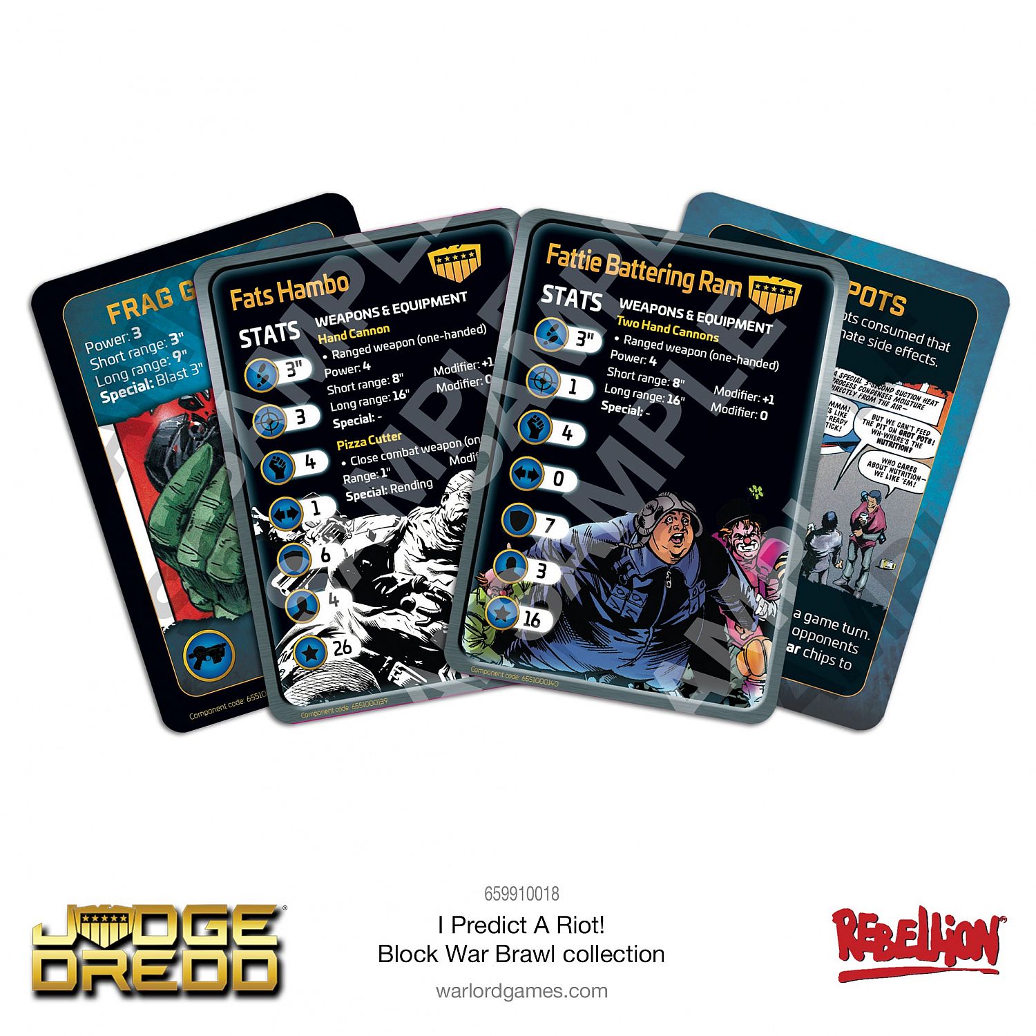 Judge Dredd: Block War - I Predict a Riot! Block War Brawl Collection |  Miniset.net - Для коллекционеров миниатюр