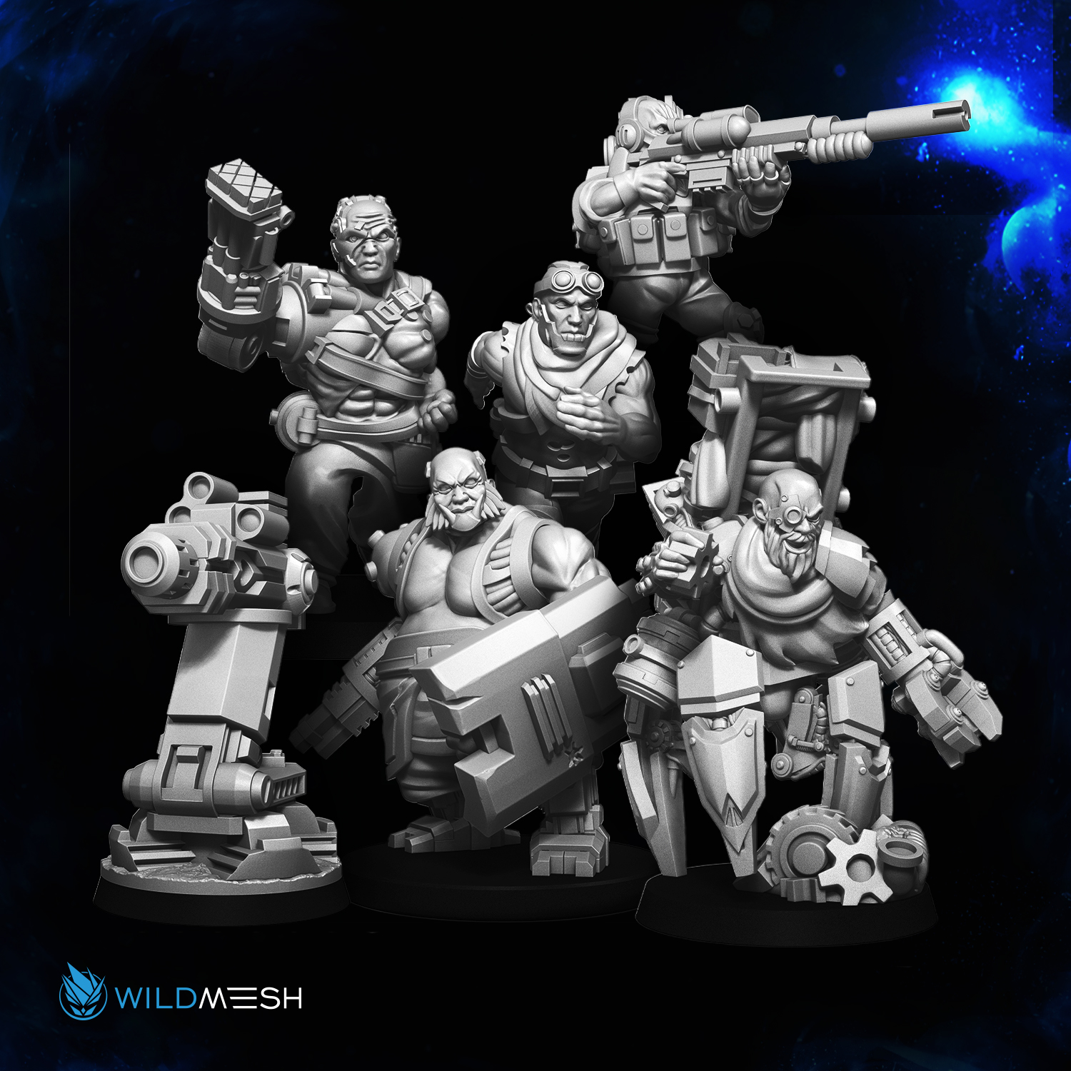 Prison Planet - Tank | Miniset.net - Для коллекционеров миниатюр