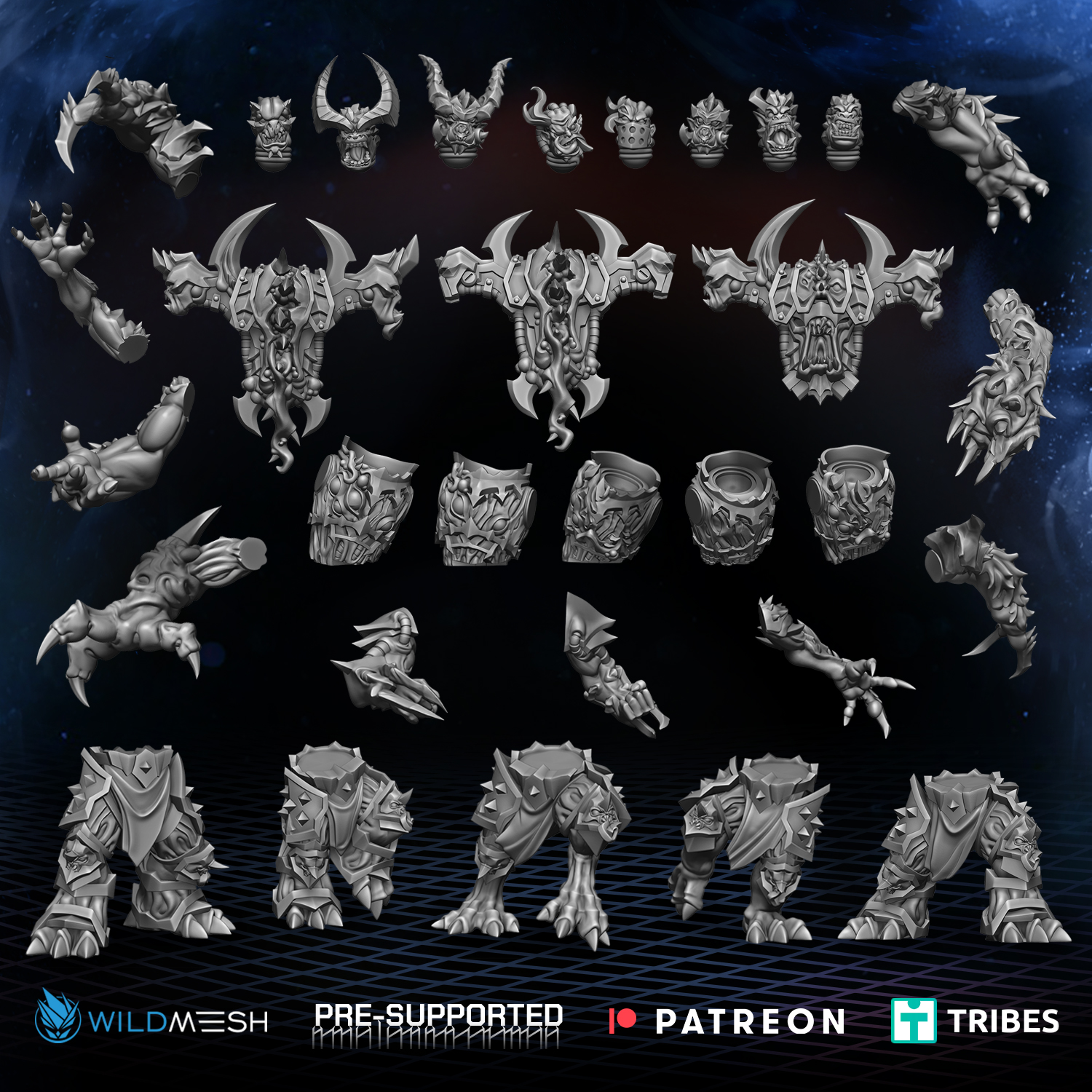 Chaos - Haunted Gladiators Of Wrath from WildMesh (wmh-mmf273648