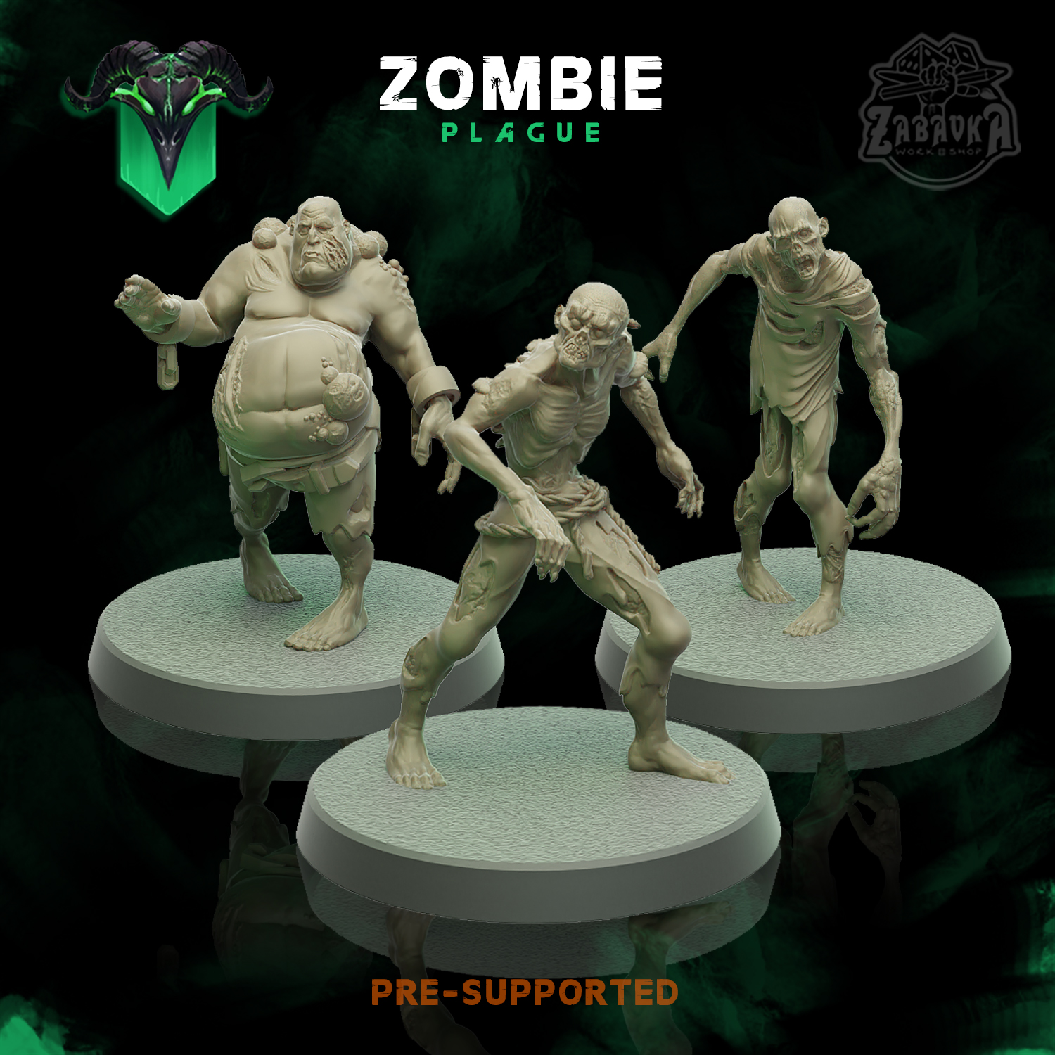 Zombie - The Army Of Plague | Miniset.net - Для коллекционеров миниатюр