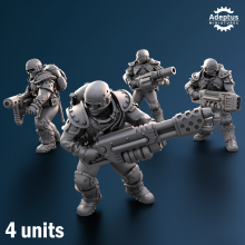 Special Weapons. Greyplate Troops. Imperial Guard