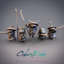 Hanzaki Salamander Ashigaru 5-Pack