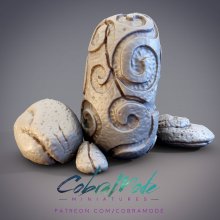 Large Glyph Stones Scatter Terrain