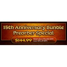 This special 15th Anniversary bundle offer is comprised of 18 brand new George R.R. Martin Masterworks releases and 5 brand new Tavern Personalities releases - all hand-sculpted by the one and only Tom Meier. So it is 23 miniatures in total at a sign