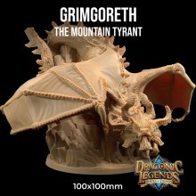 Grimgoreth, The Mountain Tyrant | | Draconic Legends Hero's And Tyrants