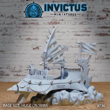 Flying Assault Ship / Imperial Navy / Space Vessel / Galactic Aircraft / Battleship / Battle Cruiser / War Skyship / Sci-Fi Encounter