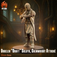 Draelen “Draft” Solvyr, Chemwright Attaché