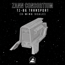 Tz-86 Transport (X-Wing Scale)