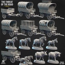 Modular Wagon & Animals [Bundle