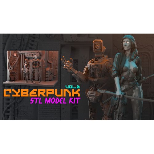 Cyberpunk Modelkit Vol.2