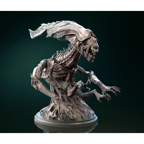 Alien Queen 3D Print Model