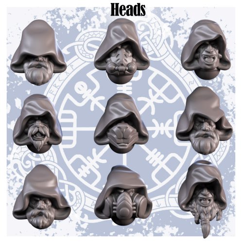 Nord Warriors Heads