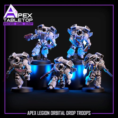 Apex Legion Orbital Drop Troops